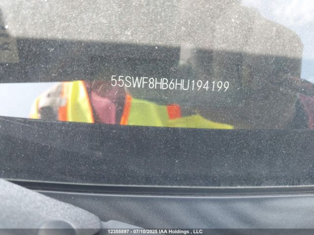 55SWF8HB6HU194199 2017 MERCEDES-BENZ