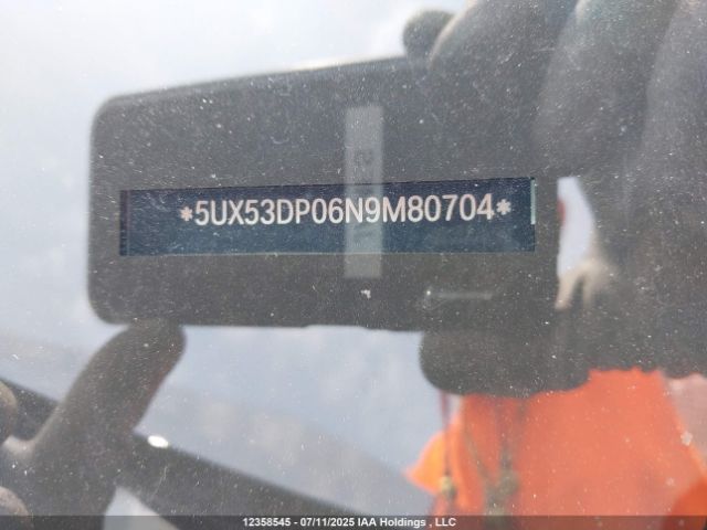 5UX53DP06N9M80704 2022 BMW