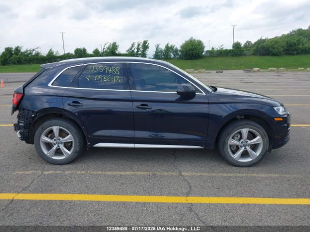 2020 AUDI Q5 | VIN: WA1BNAFYXL2093643