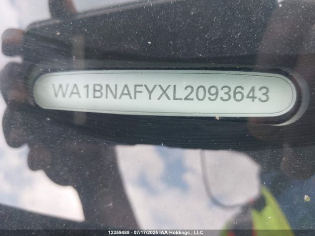2020 AUDI Q5 | VIN: WA1BNAFYXL2093643