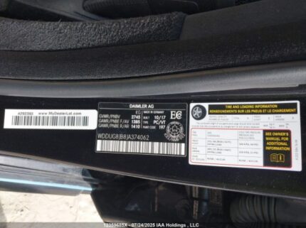 WDDUG8JB8JA374062 2018 MERCEDES-BENZ