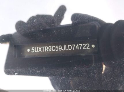 5UXTR9C59JLD74722 2018 BMW