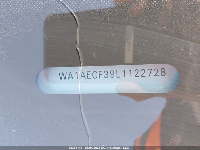 WA1AECF39L1122728 2020 AUDI