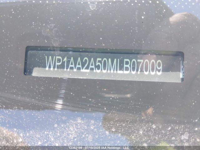 WP1AA2A50MLB07009 2021 PORSCHE
