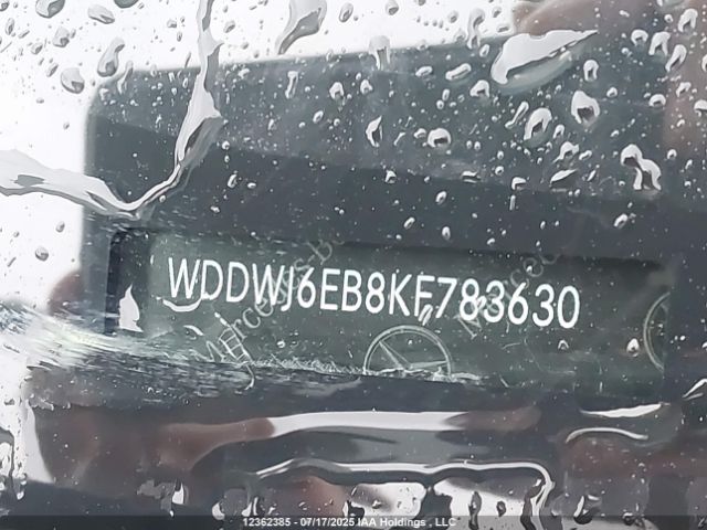 WDDWJ6EB8KF783630 2019 MERCEDES-BENZ