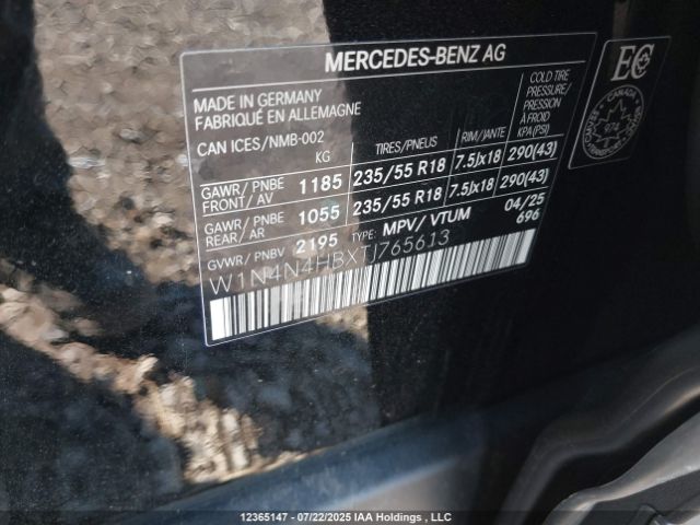 W1N4N4HBXTJ765613 2026 MERCEDES-BENZ