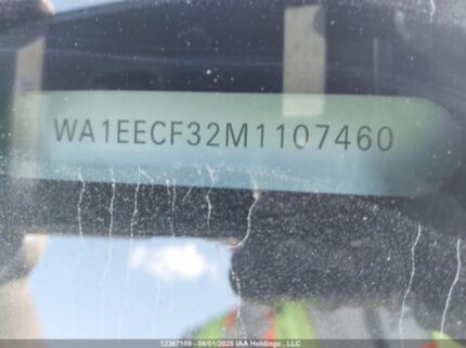 WA1EECF32M1107460 2021 AUDI