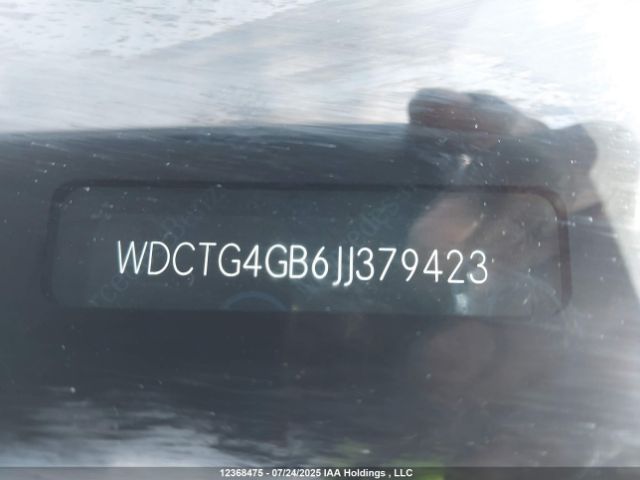 2018 MERCEDES-BENZ GLA 250 4MATIC | VIN: WDCTG4GB6JJ379423