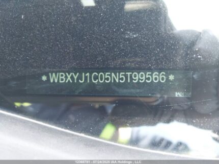 WBXYJ1C05N5T99566 2022 BMW