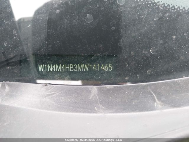 W1N4M4HB3MW141465 2021 MERCEDES-BENZ