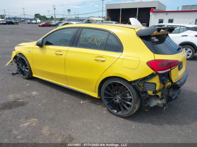 2022 MERCEDES-BENZ AMG A 35 4MATIC | VIN: W1K3F5BBXNJ356583