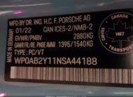 WP0AB2Y11NSA44188 2022 PORSCHE