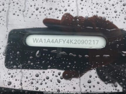 WA1A4AFY4K2090217 2019 AUDI