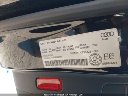 WAUB4CF58RA029686 2024 AUDI