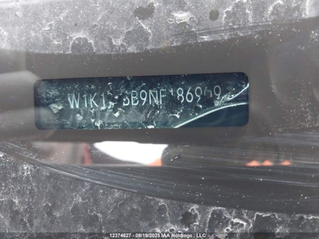 2022 MERCEDES-BENZ E AMG 53 | VIN: W1K1J6BB9NF186909