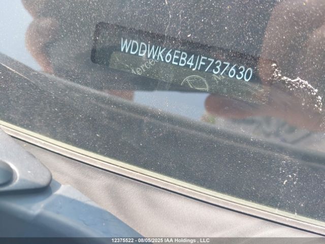 2018 MERCEDES-BENZ WDDWK6EB4JF737630