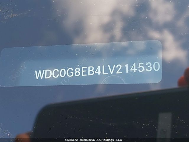 WDC0G8EB4LV214530 2020 MERCEDES-BENZ
