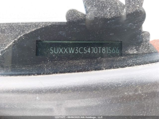 5UXXW3C54J0T81566 2018 BMW