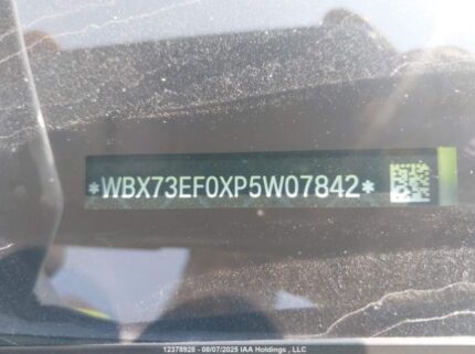 WBX73EF0XP5W07842 2023 BMW