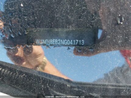 W1N0J8EB2NG041713 2022 MERCEDES-BENZ