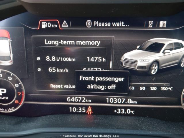 2020 AUDI Q5 TITANIUM PREMIUM PLUS | VIN: WA1ENAFY9L2083876