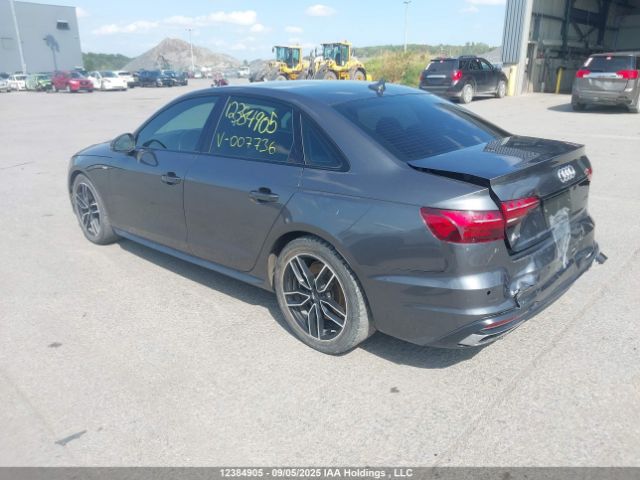 2020 AUDI A4 SEDAN | VIN:WAUFNAF45LN007736