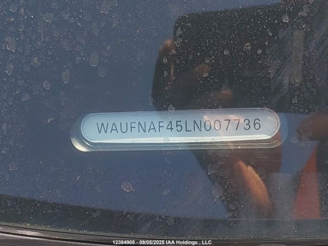 2020 AUDI A4 SEDAN | VIN:WAUFNAF45LN007736