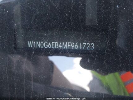 W1N0G6EB4MF961723 2021 MERCEDES-BENZ