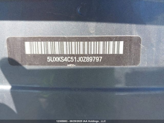 2018 BMW 5UXKS4C51J0Z89797