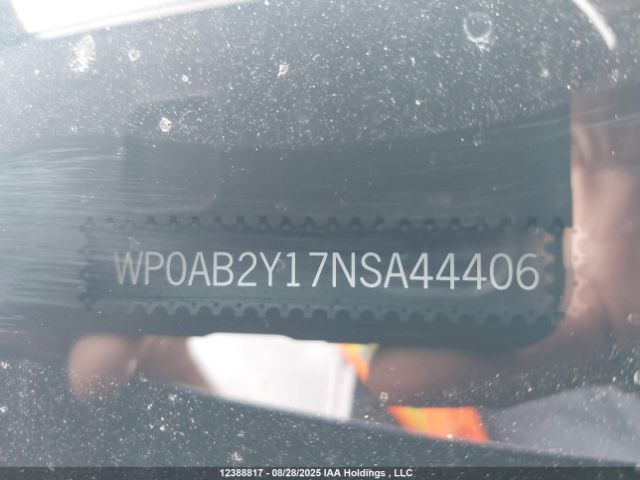 2022 PORSCHE TAYCAN 4S | VIN: WP0AB2Y17NSA44406