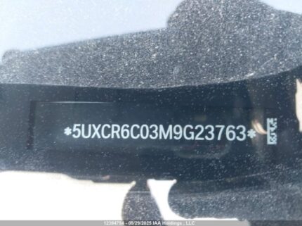 5UXCR6C03M9G23763 2021 BMW