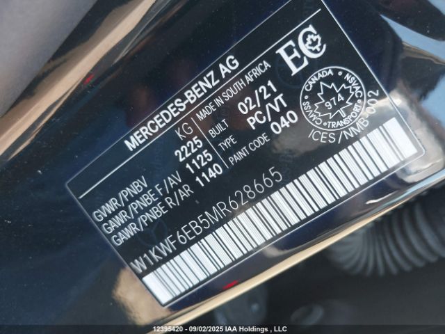 W1KWF6EB5MR628665 2021 MERCEDES-BENZ