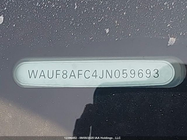 WAUF8AFC4JN059693 2018 AUDI