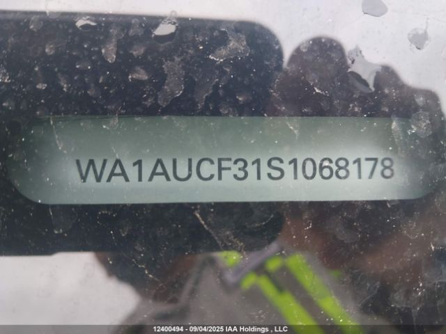2025 AUDI Q3 PREMIUM 40 | VIN: WA1AUCF31S1068178
