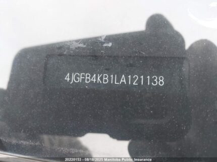 4JGFB4KB1LA121138 2020 MERCEDES BENZ