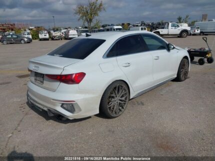 2022 AUDI A3 KOMFORT 40 2.0 TFSI QUATTRO | VIN: WAULUCGY5NA056660