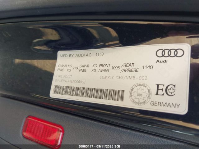 WAUENAF41LN006868 2020 AUDI