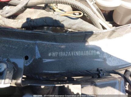 WP1BA2AY4NDA48489 2022 PORSCHE