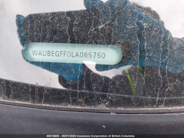 WAUBEGFF0LA065750 2020 AUDI