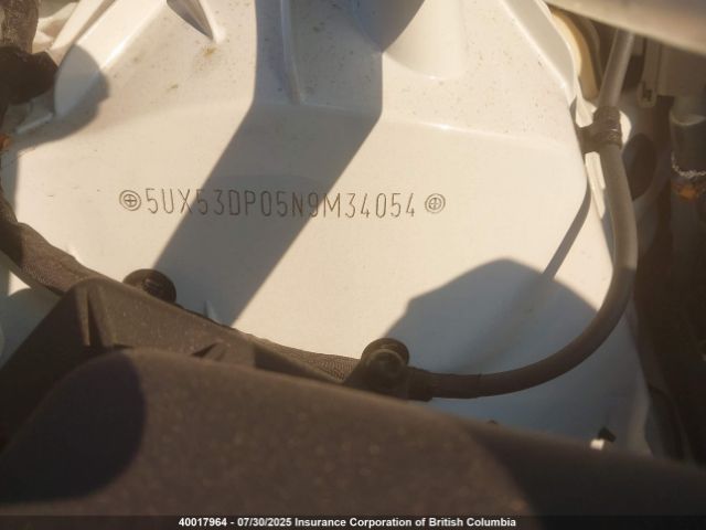 5UX53DP05N9M34054 2022 BMW