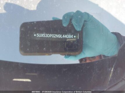 5UX53DP02N9L44084 2022 BMW