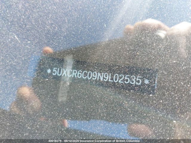 5UXCR6C09N9L02535 2022 BMW