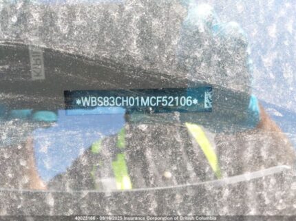 2021 BMW M5 | VIN: WBS83CH01MCF52106