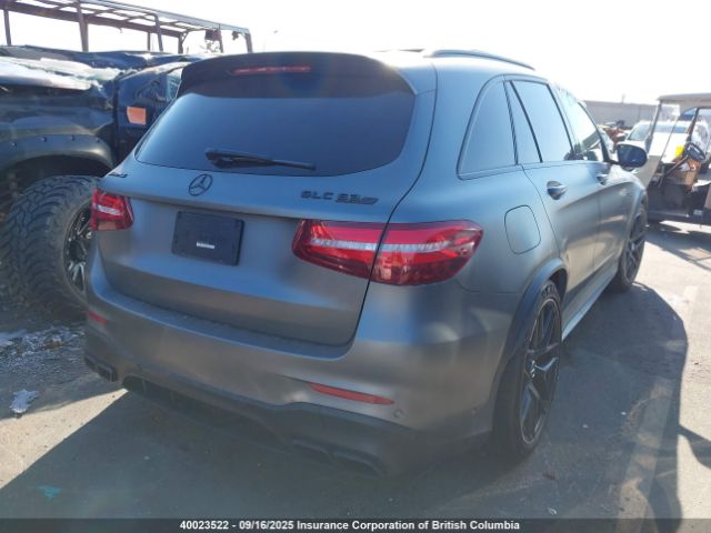 2019 MERCEDES-BENZ GLC 63 S 4MATIC AMG | VIN: WDC0G8KB0KF508519