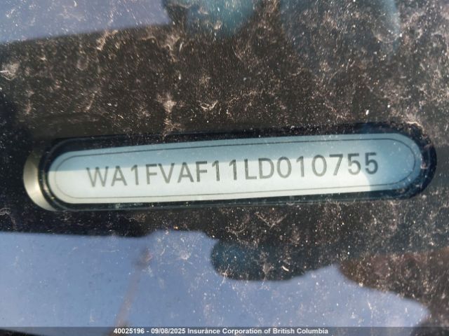 WA1FVAF11LD010765 2020 AUDI