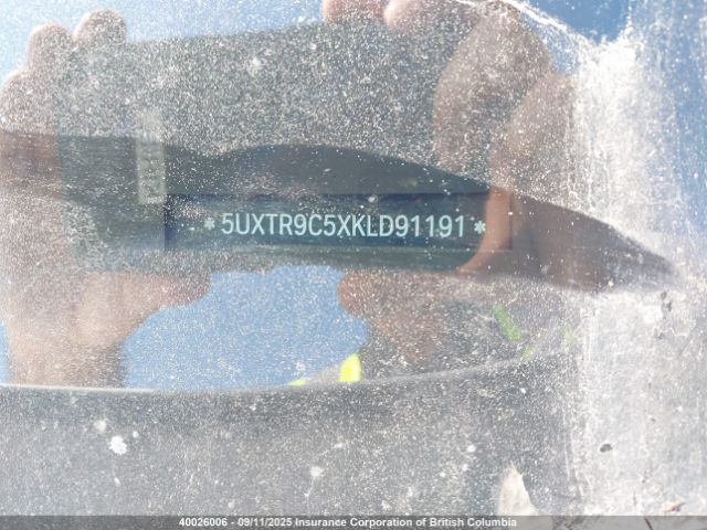 5UXTR9C5XKLD91191 2019 BMW