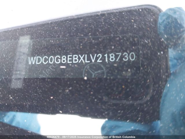 2020 MERCEDES-BENZ GLC 300 4MATIC | VIN: WDC0G8EBXLV218730