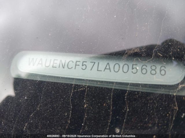 2020 AUDI A5 | VIN: WAUENCF57LA005686
