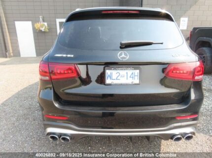 2022 MERCEDES-BENZ GLC 43 4MATIC AMG | VIN: W1N0G6EBXNV368648