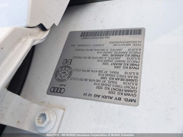 2024 AUDI Q3 | VIN: WA1EECF32R1106607